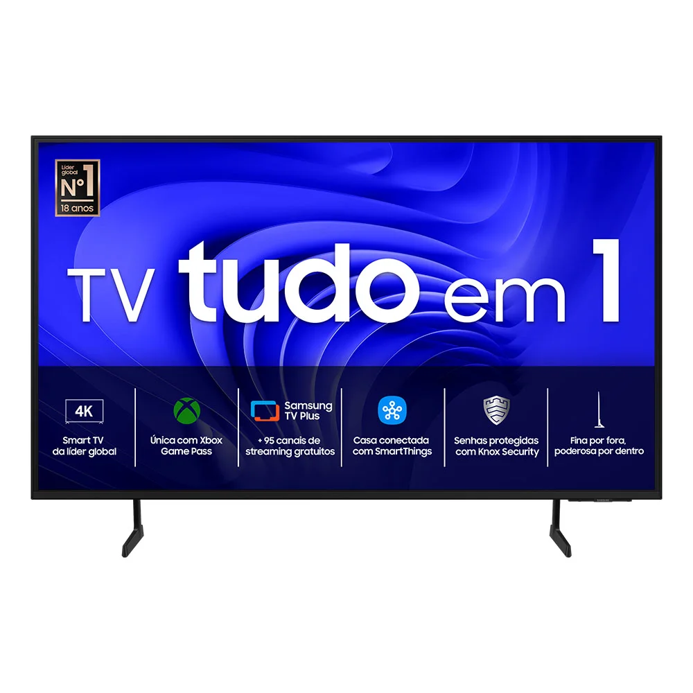 Smart TV 75 Polegadas Samsung Crystal KaBuM