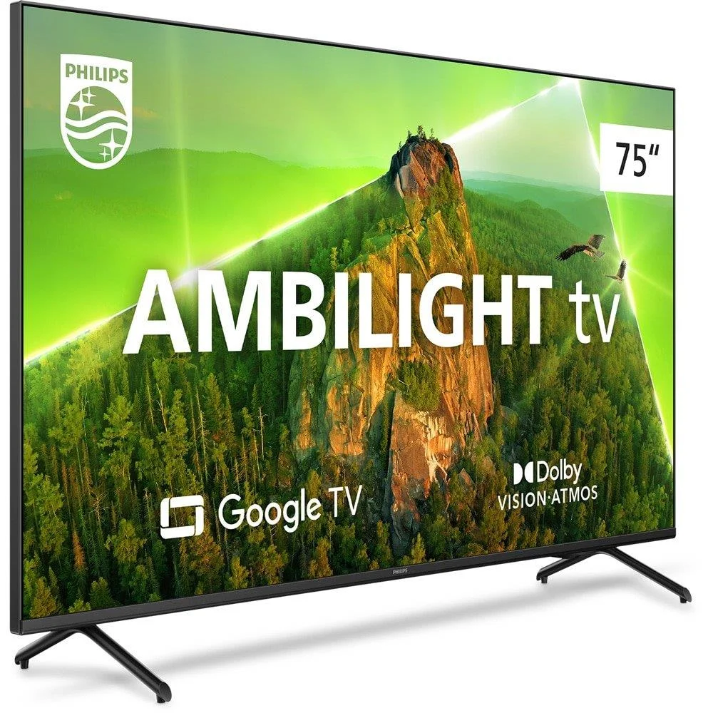 Smart Tv 75 Polegadas Philips Ambilight KaBuM