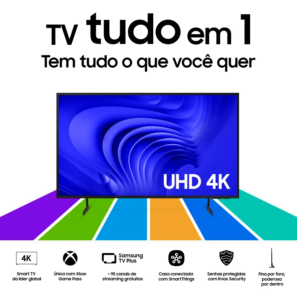 Smart TV 50 Polegadas Samsung UHD 4KKaBuM