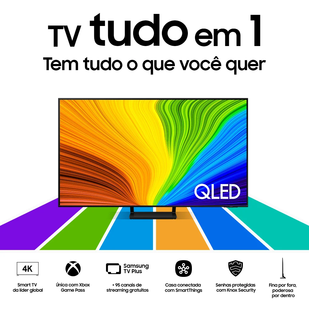 Smart TV 55 Polegadas Samsung KaBuM
