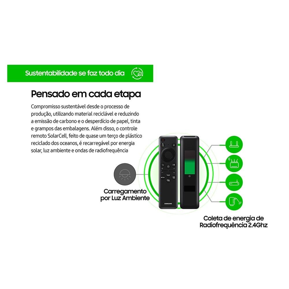 Smart TV 55 Polegadas Samsung QLED 4K | KaBuM!