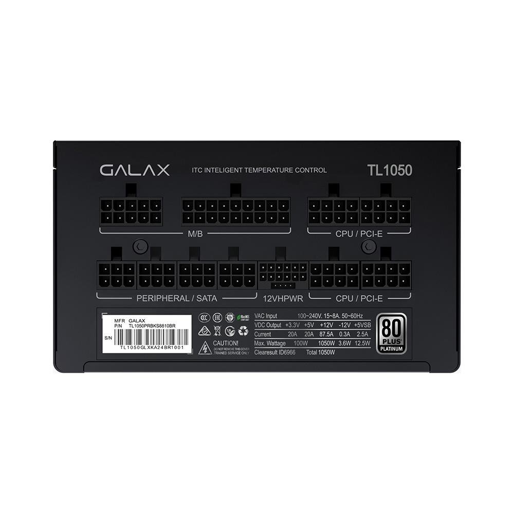 Fonte Galax TecLab Edition, TL 1050W | KaBuM!