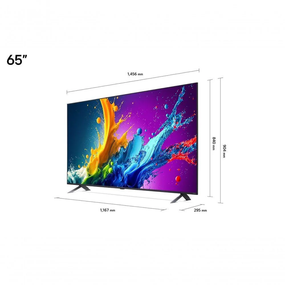 Smart TV 65 Polegadas LG QNED 4K KaBuM