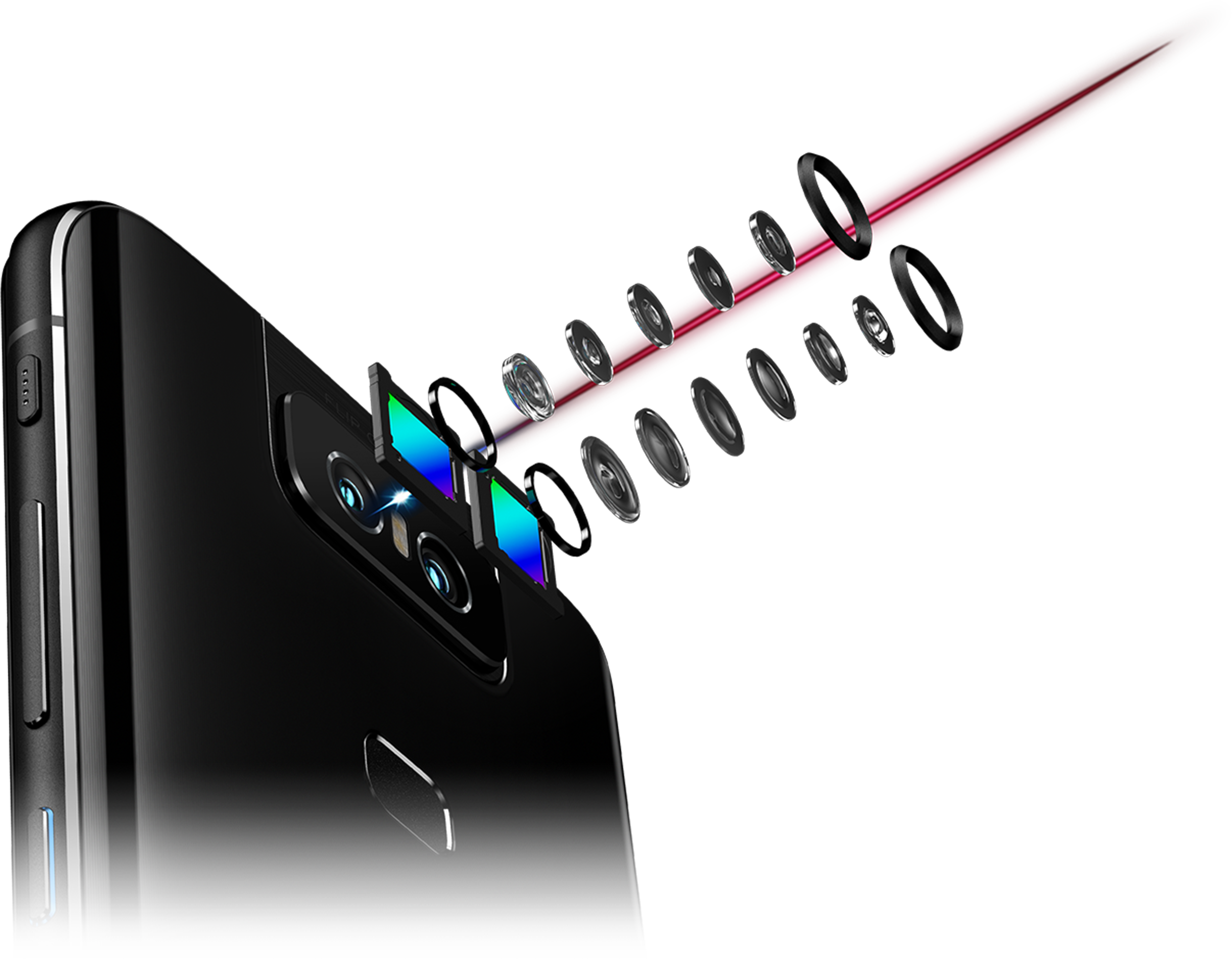 Zenfone 6  - imagem Laser