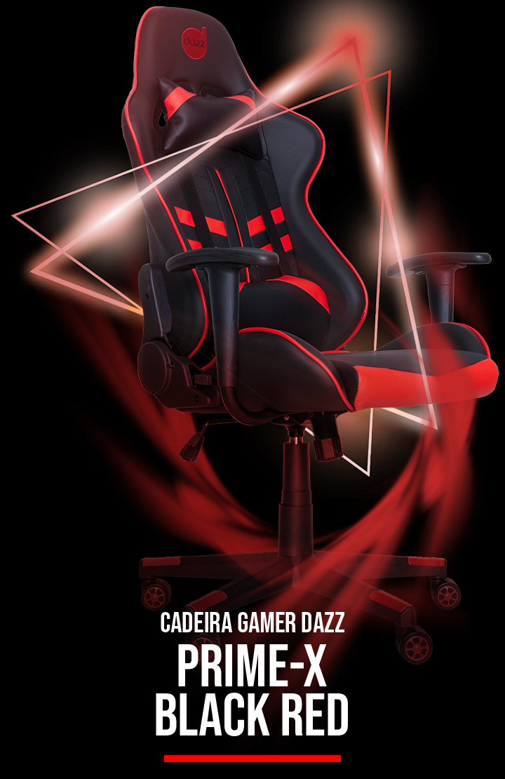 Cadeira Gamer Prime-X Black Red