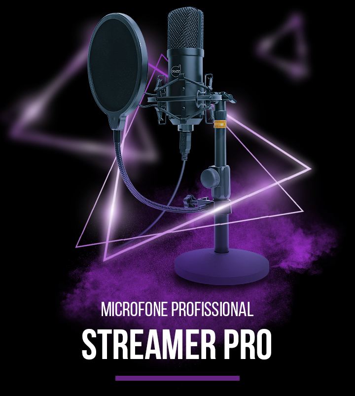 Microfone Streamer Pro