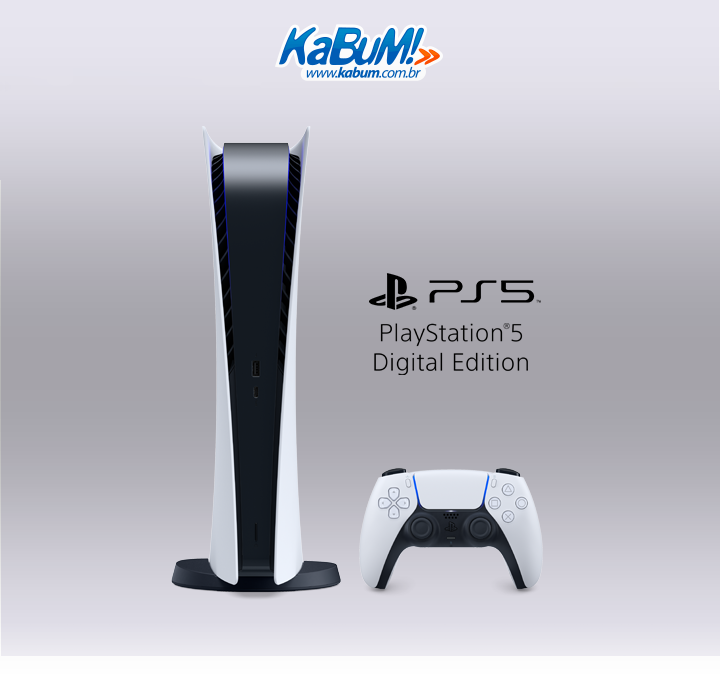 Console Sony Playstation 5, Edição Digital | KaBuM