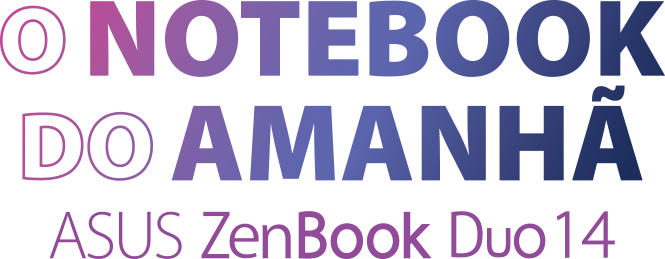 Slogan Zenbook - O Notebook do amanhã