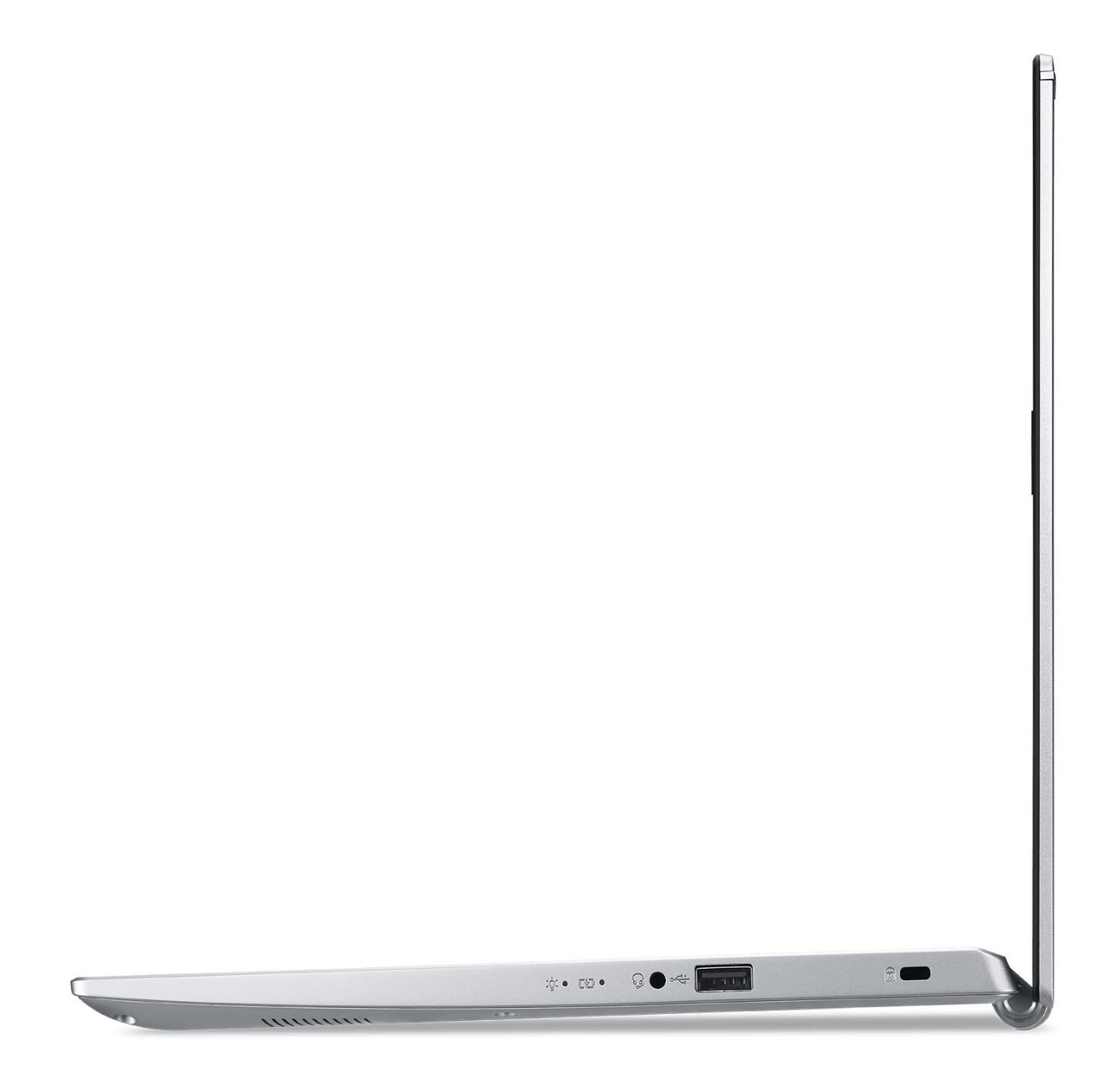 Notebook Acer A515-54-579S visão lateral