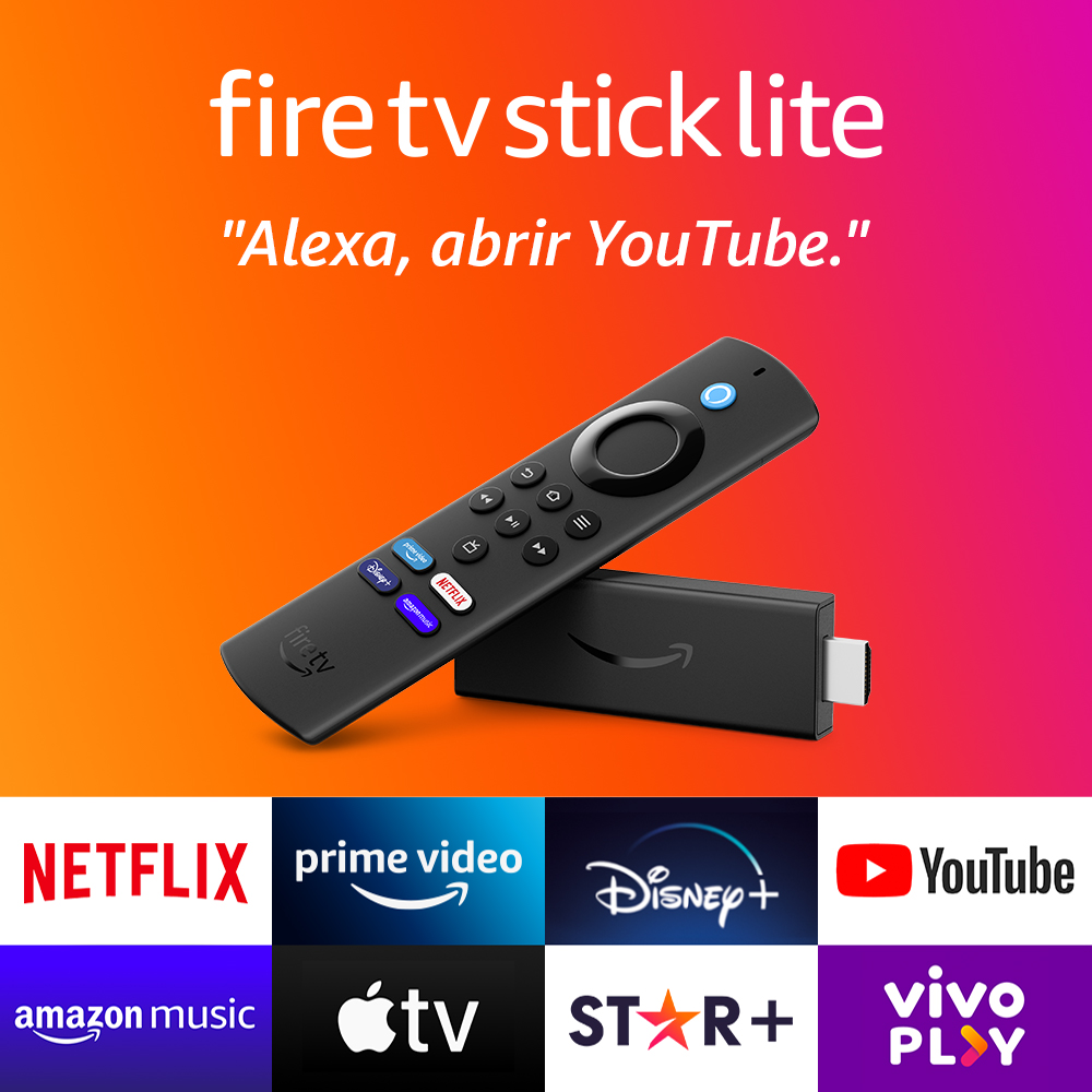 Fire TV Stick Lite Amazon (2ª Geração) alexa