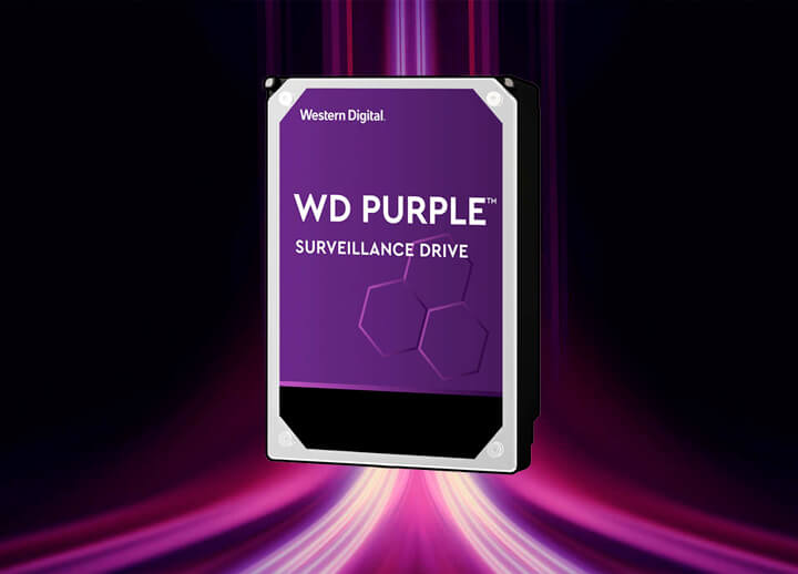 HD WD Purple Surveillance, 3TB, 3.5´, SATA - WD30PURZ | KaBuM!