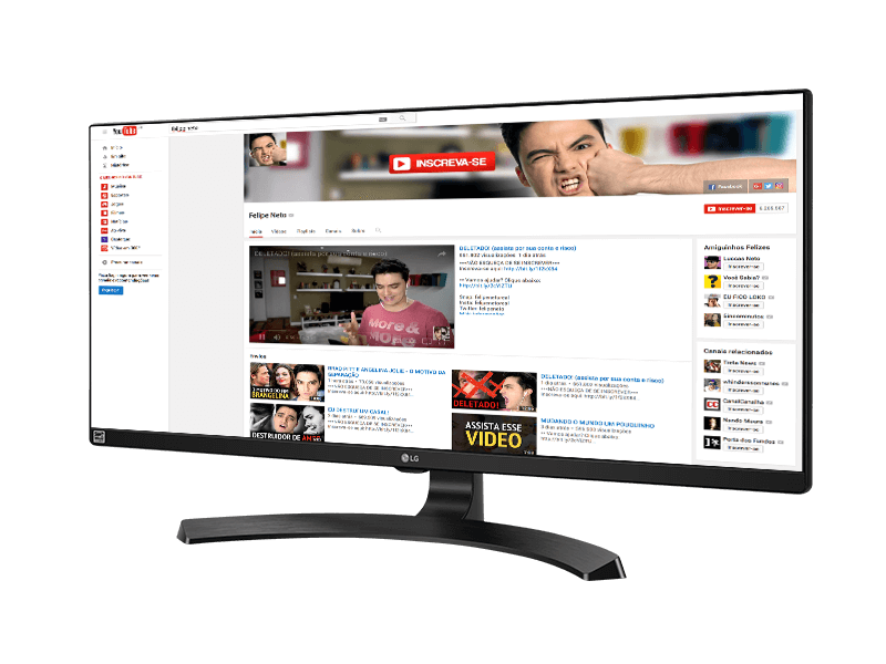 Monitor 341'LED UltraWide Freesync 21:9