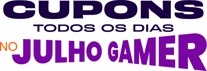 Cupons todos os dias no Julho Gamer