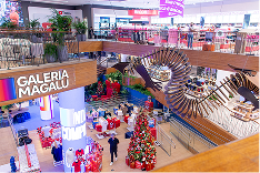 Visão de cima da Galeria Magalu.