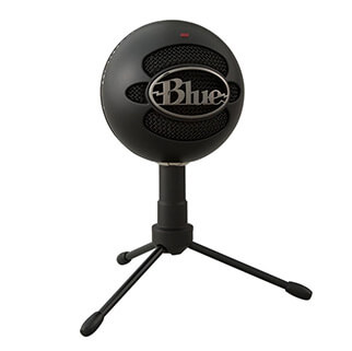 Microfone Condensador USB Blue Snowball Ice Preto