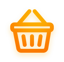 Ícone de uma cesta de compras