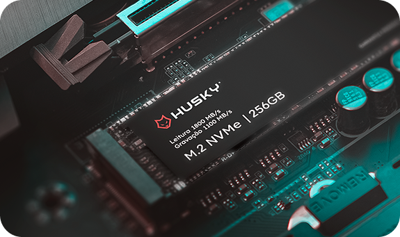 A Husky evolui com você!