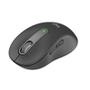 Mouse Sem Fio Logitech Signature M650 com Design de Tamanho Compacto, Clique Silencioso, Conexão USB e Bluetooth, Grafite - 910-006250 O Signature M65