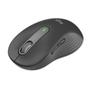Mouse Sem Fio Logitech Signature M650 L 2000 DPI, Design Padrão, 5 Botões, Silencioso, Bluetooth, USB, Grafite Um mouse versátil com SmartWheel de rol