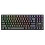Teclado Gamer AOC GK450BR:   Layout TKL compacto e eficiente: Com um layout TKL, se torna o ideal para gamers que buscam um teclado com tamanho reduzi