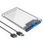 Case USB 3.0 para HD SATA 2.5\" Externo Transparente Infokit Ecase-300  O case para HD externo Ecase-300 é um produto de ótima qualidade e traz muita 