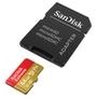Cartão de Memória SanDisk MicroSD Extreme 64GB Classe 10 Equipe-se e jogue ferozmente com o cartão microSD SanDisk Extreme para jogos móveis.Gaste men
