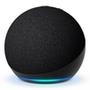 Echo Dot 5ª geração Amazon, com Alexa, Smart Speaker, Preto O Echo Dot com o melhor som já lançado: curta uma experiência sonora ainda melhor em compa