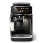 Cafeteira Espresso Super Automática, grãos moídos na hora, com sistema LatteGo para o preparo automático de cafés. São 12 níveis de moagem, moinhos 10