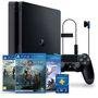 Console Sony PlayStation 4 1TB Slim Hits Bundle v4 - God Of War + Horizon Zero Dawn Complete Edition + Shadow of the Colossus